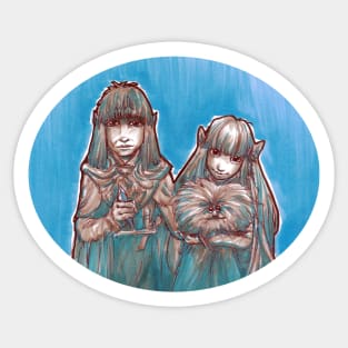 Jen Kira Fizzgig Sticker